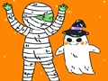 Spel Halloween Monsters legkaart  aanlyn