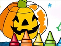 Spel Halloween-kleurspeletjies  aanlyn