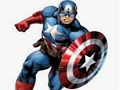 Spel Kleurboek vir Captain America  aanlyn