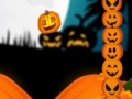 Spel Halloween-pampoenspring  aanlyn