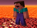 Spel Noob Steve Nether aanlyn
