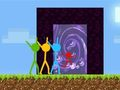 Spel Stickman Parkour Skyland aanlyn