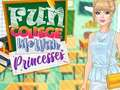 Spel Prettige kollegelewe met prinsesse  aanlyn
