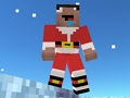 Spel Noob Steve Kersfees  aanlyn