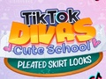 Spel TikTok Divas Oulike Skoolgeplooide romp-voorkoms  aanlyn