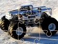 Spel Winter Monster Truck Legkaarte  aanlyn
