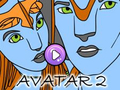 Spel Avatar 2 Kleurboek  aanlyn