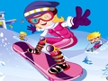 Spel Snowboarder meisie  aanlyn