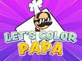 Spel Kom ons Kleur Pappa in  aanlyn