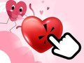 Spel Love Clicker: Valentynsdag  aanlyn