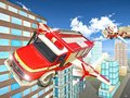Spel Vliegende brandweerwa bestuur Sim  aanlyn