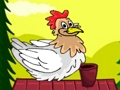 Spel Wit Leghorns ontsnap  aanlyn