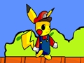 Spel Super Pika broers.  aanlyn