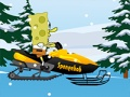 Spel SpongeBob Snowmobile  aanlyn