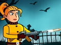 Spel Zombie Ricochet Vroue Jagter  aanlyn