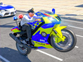 Spel Polisiefietsstuntwedrenspel  aanlyn