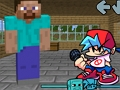 Spel Friday Night Funkin' VS Steve van Minecraft  aanlyn