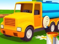 Spel Inkleurboek: Watervragmotor  aanlyn