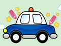 Spel Maklik om polisiemotor te verf  aanlyn