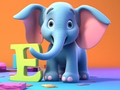 Spel Inkleurboek: Letter E  aanlyn