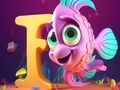 Spel Inkleurboek: Letter F  aanlyn
