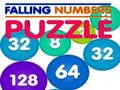 Spel Falling Numbers legkaart  aanlyn