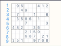 Spel Klassieke Sudoku legkaart  aanlyn