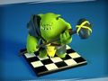 Spel Checkers RPG Online Battle aanlyn