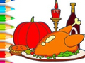 Spel Inkleurboek: Thanksgiving Day  aanlyn