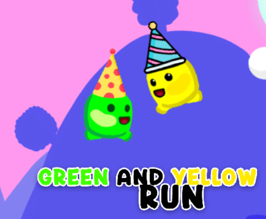 Spel Groen en Geel hardloop  aanlyn