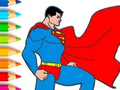 Spel Inkleurboek: Superman  aanlyn