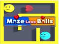 Spel Maze Love Balls aanlyn