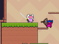Spel Ninja Frog Wars aanlyn