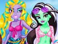 Spel Monster High Beach Party  aanlyn