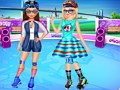 Spel BFF-skaatsoefening  aanlyn