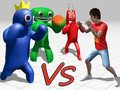 Spel Tuin van reënboogmonsters  aanlyn