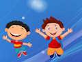 Spel Gelukkige kinders Jigsaw aanlyn