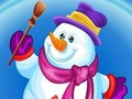 Spel Sneeuman aantrek  aanlyn
