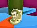 Spel Skibidi Toilet Helix 3D aanlyn