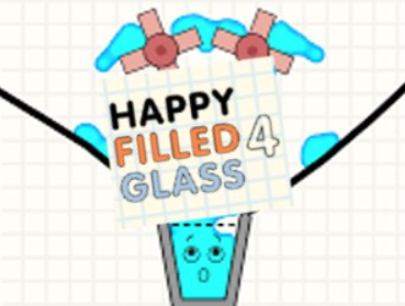 Spel Gelukkige gevulde glas 4  aanlyn
