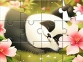 Spel Legkaart: Slapende Panda  aanlyn