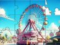 Spel Legkaart: Pretpark  aanlyn