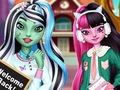 Spel Monstermeisies Terug Skool toe  aanlyn