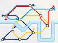 Spel Mini Metro: Londen  aanlyn