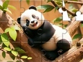 Spel Legkaart: Panda op boom  aanlyn