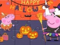 Spel Legkaart: Peppa Halloween  aanlyn