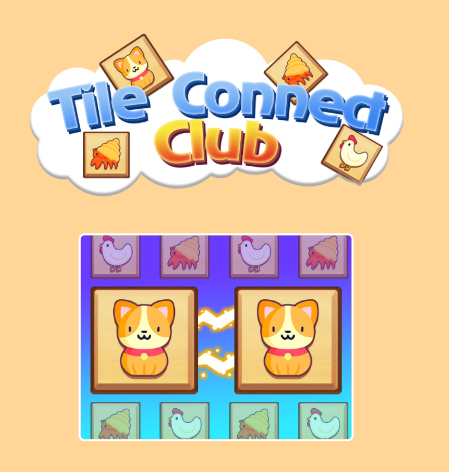 Spel Tile Connect Club aanlyn