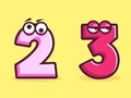 Spel Inkleurboek: Nommer 2-3  aanlyn