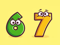 Spel Inkleurboek: Nommer 6-7  aanlyn