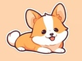 Spel Inkleurboek: Corgi  aanlyn